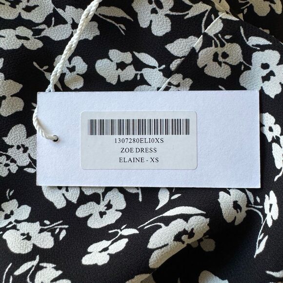 NWT Reformation Zoe Wrap Dress in Elaine Size XS - Picture 10 of 10